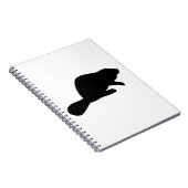 Carnet Silhouette de Castor (Côté Droit)