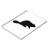 Carnet Silhouette de Castor (Côté gauche)