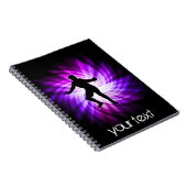 Carnet Silhouette de clôture; violet (Côté Droit)