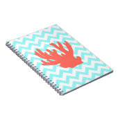 Carnet Silhouette de corail (Côté Droit)