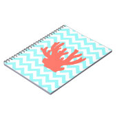 Carnet Silhouette de corail (Côté gauche)