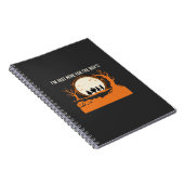 Carnet Silhouette de fantôme de Halloween Boo (Côté Droit)