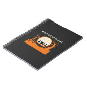 Carnet Silhouette de fantôme de Halloween Boo (Côté gauche)