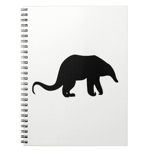 Carnet Silhouette de Fourmilier (Devant)