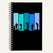 Carnet Silhouette de Golfer (Recto)
