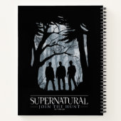 Carnet Silhouette de la forêt surnaturelle (Dos)