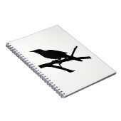 Carnet Silhouette de moqueur (Côté Droit)