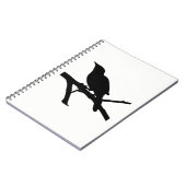 Carnet Silhouette de moqueur (Côté gauche)