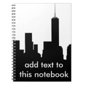 Carnet Silhouette de New York (Devant)