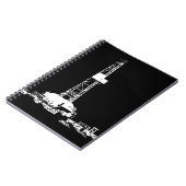 Carnet Silhouette de plate-forme de forage de forage de (Côté gauche)