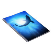 Carnet Silhouette de requin d'océan profond (Côté Droit)