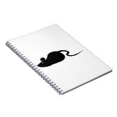 Carnet Silhouette de souris (Côté Droit)