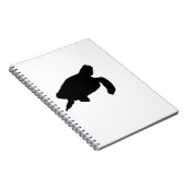 Carnet Silhouette de tortue marine (Côté Droit)