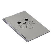Carnet Silhouette de visage de phoque (Côté Droit)