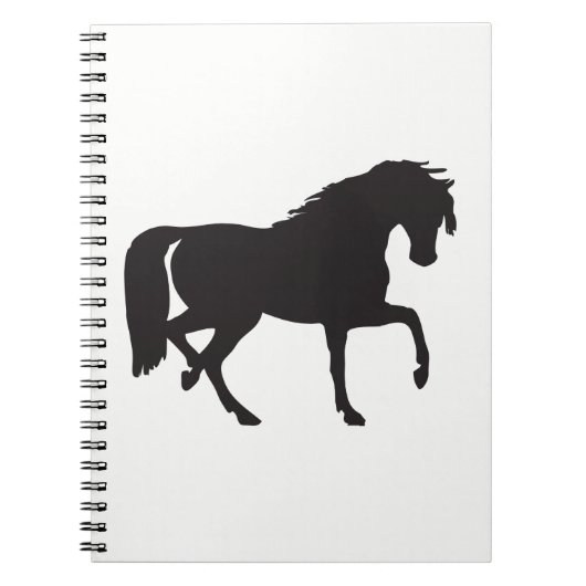 Carnet Silhouette du cheval (Devant)