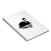 Carnet Silhouette du cygne noir (Côté Droit)