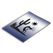 Carnet Silhouette Kokopelli (Côté gauche)