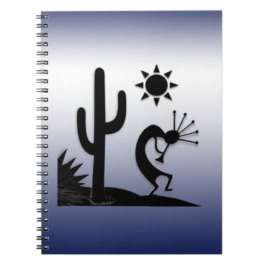 Carnet Silhouette Kokopelli (Devant)