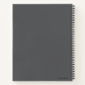 Carnet Silhouette noire Adam Lightning (Dos)