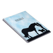 Carnet Silhouette occidentale d'Akita (Côté Droit)