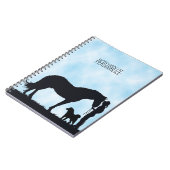 Carnet Silhouette occidentale d'Akita (Côté gauche)
