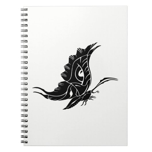 Carnet Silhouette papillon (Devant)
