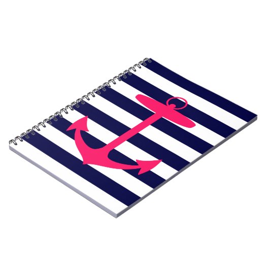 Carnet Silhouette rose d'Ancre (Côté gauche)