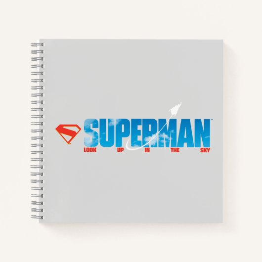 Carnet Silhouette Superman Skybound (Devant)