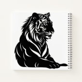 Carnet Silhouette Tiger (Dos)