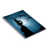 Carnet Silhouette victorienne et scène de la Lune (Côté Droit)