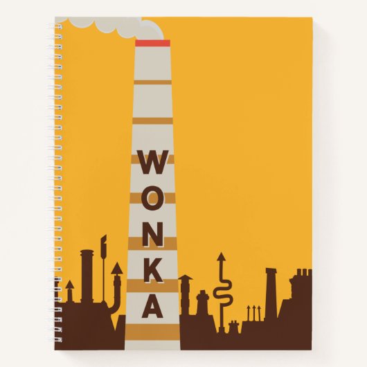 Carnet Silhouette Wonka Factory (Devant)