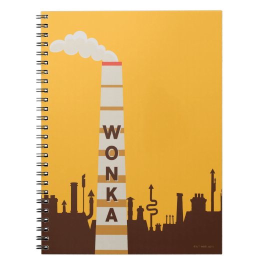 Carnet Silhouette Wonka Factory (Devant)