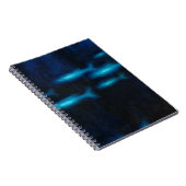 Carnet Silhouettes de poisson bleu translucide (Côté Droit)