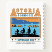 Carnet Silhouettes des Goonies sur les Goondocks d'Astori (Dos)