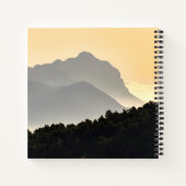 Carnet Silhouettes des montagnes (Dos)
