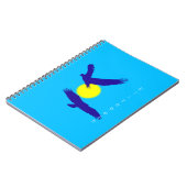 Carnet Silhoutette des aigles volants (Côté gauche)