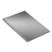 Carnet Silver gris clair de lune ombre effet (Côté Droit)