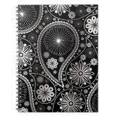 Carnet Silver paisley (Devant)