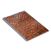 Carnet simili cuir aspect crocodile (Côté Droit)