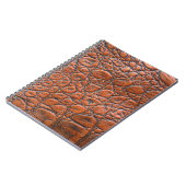 Carnet simili cuir aspect crocodile (Côté gauche)