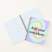 Carnet Simple acrylique pour marbre ajouter votre nom de (Intérieur)