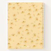 Carnet Simple baby yellow Notebook with initials (Dos)