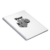 Carnet Simple Custom Business logo template (Côté Droit)