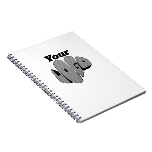 Carnet Simple Custom Business logo template (Côté Droit)