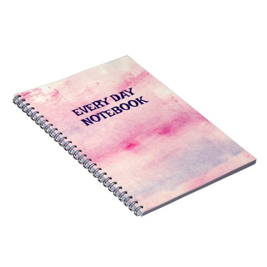 Carnet Simple Custom Planner Notebook (Côté Droit)