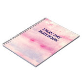 Carnet Simple Custom Planner Notebook (Côté gauche)