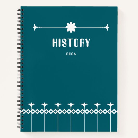 Carnet Simple dark colour Notebook (Devant)