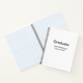 Carnet simple diplôme minimal ajouter nom classe moderne (Intérieur)