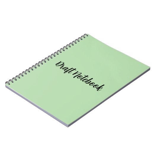 Carnet Simple Draft Book for School, homework & Projects (Côté gauche)
