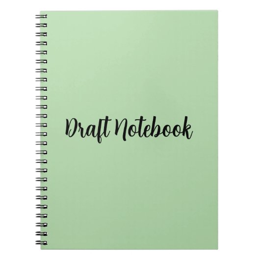 Carnet Simple Draft Book for School, homework & Projects (Devant)